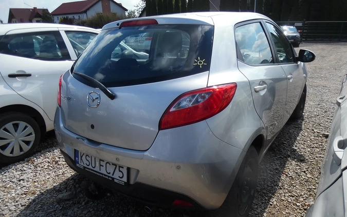 Mazda 2 cena 3900 przebieg: 95800, rok produkcji 2008 z Imielin małe 211